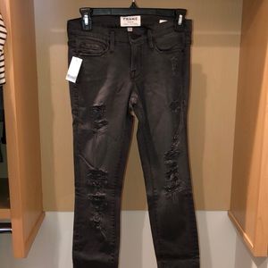 Frame Charcoal Jeans